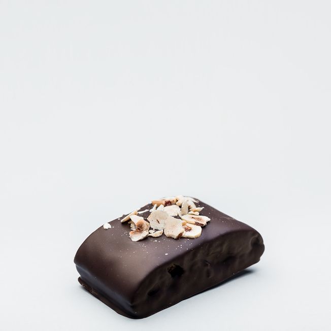 Håndlavet honningkage fra BECH Chokolade i Gudhjem på Bornholm..