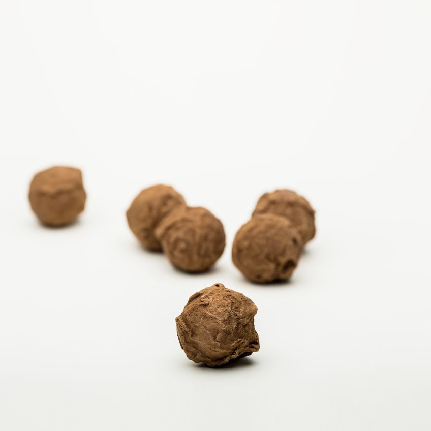 Håndlavet spejderhagl fra BECH Chokolade.